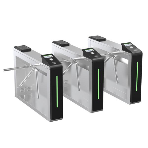 Stainless Steel Three Arm Tripod Turnstile Barrier Gate with Power Voltage