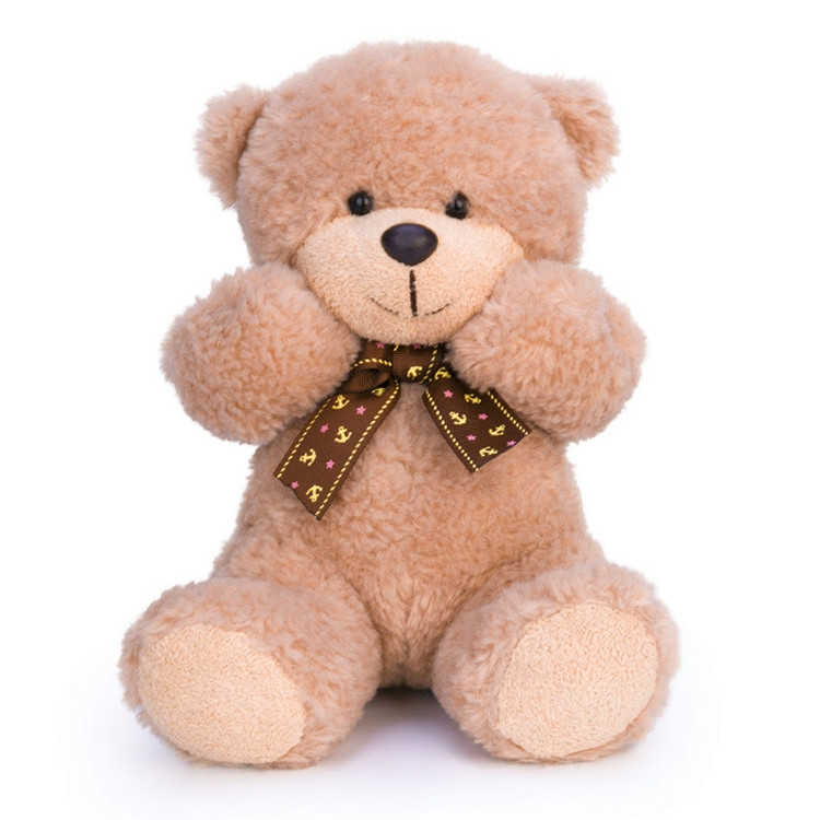 30cm Teddy Bear With Ribbon Bow Animal Plush Toys Cute Girly Heart Gift