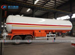 Quality 2 Axle 40.5M3 20MT Tank Semi Trailer For LPG Transportion tanker semi trailer wholesale