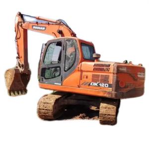 Quality 95KW Used Heavy Machinery Hydraulic Crawler Excavators Doosan DX120 wholesale