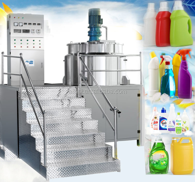 380V 50Hz Liquid Detergent Making Machine Mixing Vessel 3600rpm