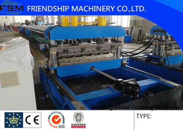 Hydraulic Color Steel Roof Bending Metal Forming Machines For 0.4 - 0.8mm