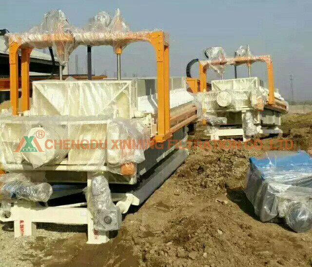Full Stainless Steel Filter Press For Sludge Dewatering Simple Structure