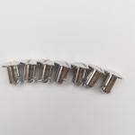 Universal 7/16*.500 Aluminum Silver Slotted Head Dzus Fasteners Unmatched
