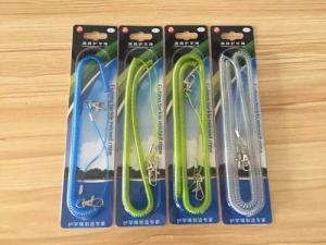 Quality China factory direct export to Japan high quality custom color size fishing coiled lanyard wholesale