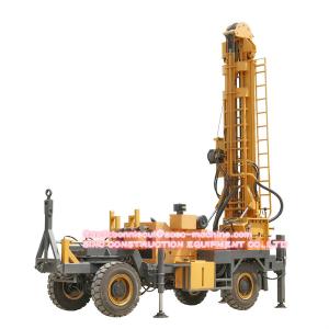 Quality 400m Trailer Mounted Rotary Hydraulic Water Well Drilling Rig wholesale
