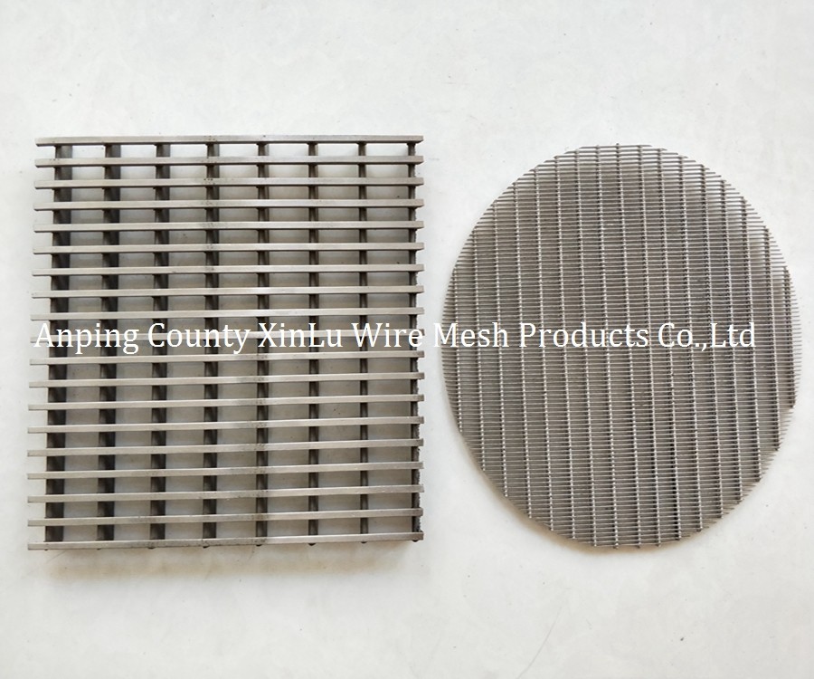 High-Performance Fruit Juice Filtration Wedge Wire Screen Panel with 3-20mm Thickness