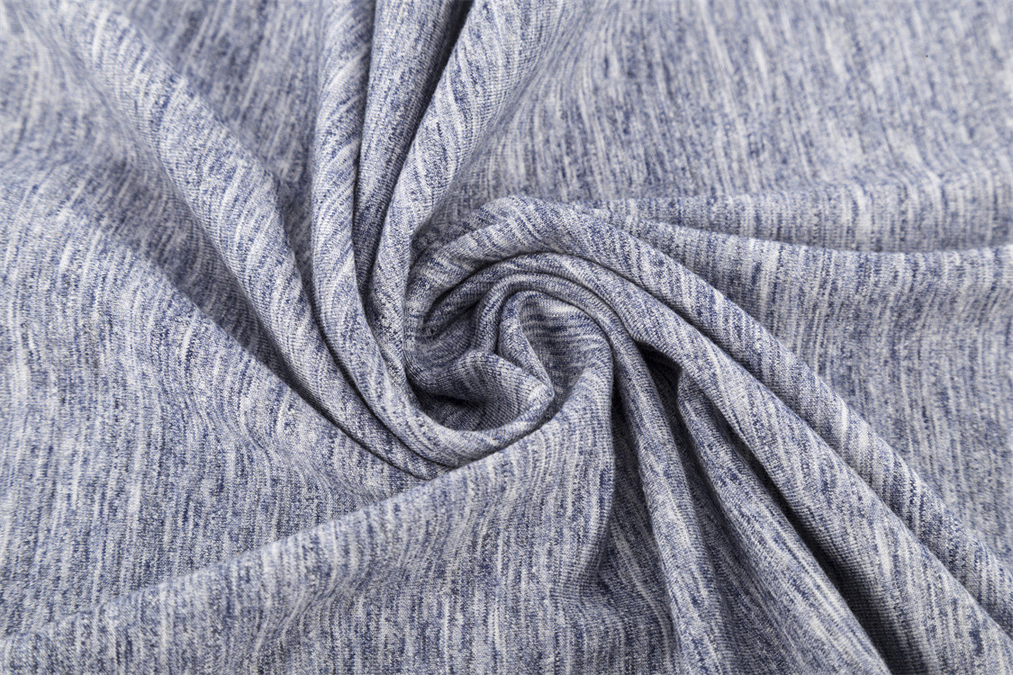 Skin-Friendly And Environmentally Friendly And Healthy Striped Material Fabric For T-Shirt