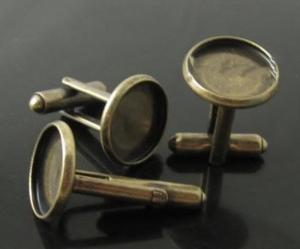Quality WholesaleAnti-brass cufflink for garment accessory wholesale