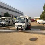 90km/h Road Sweeper Truck 5cbm , Street Vacuum Truck 82 hp
