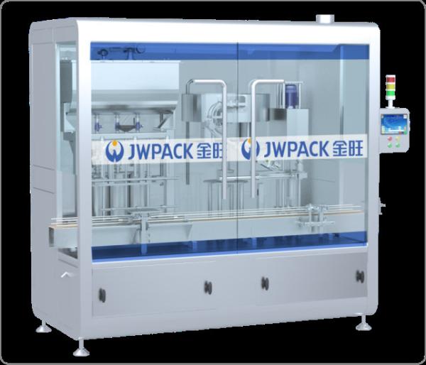 300bph Chemical Liquid Filling Machine 1-5L Rotary High Viscosity Liquid Filling