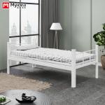 Simple Apartment Bedroom, Single Bed, Thick New Technology Pipe, Student