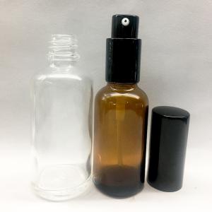 Quality OEM 30ml 50ml 100ml Glass Boston Bottle For Lotion Serum Skin care wholesale