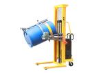 YL520 Semi Electric Hydraulic Drum Dumper With Maintenance Free Battery Loading