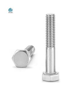 Quality Stainless Steel Hexagon Head Bolts Half Thread DIN931 / M10 wholesale