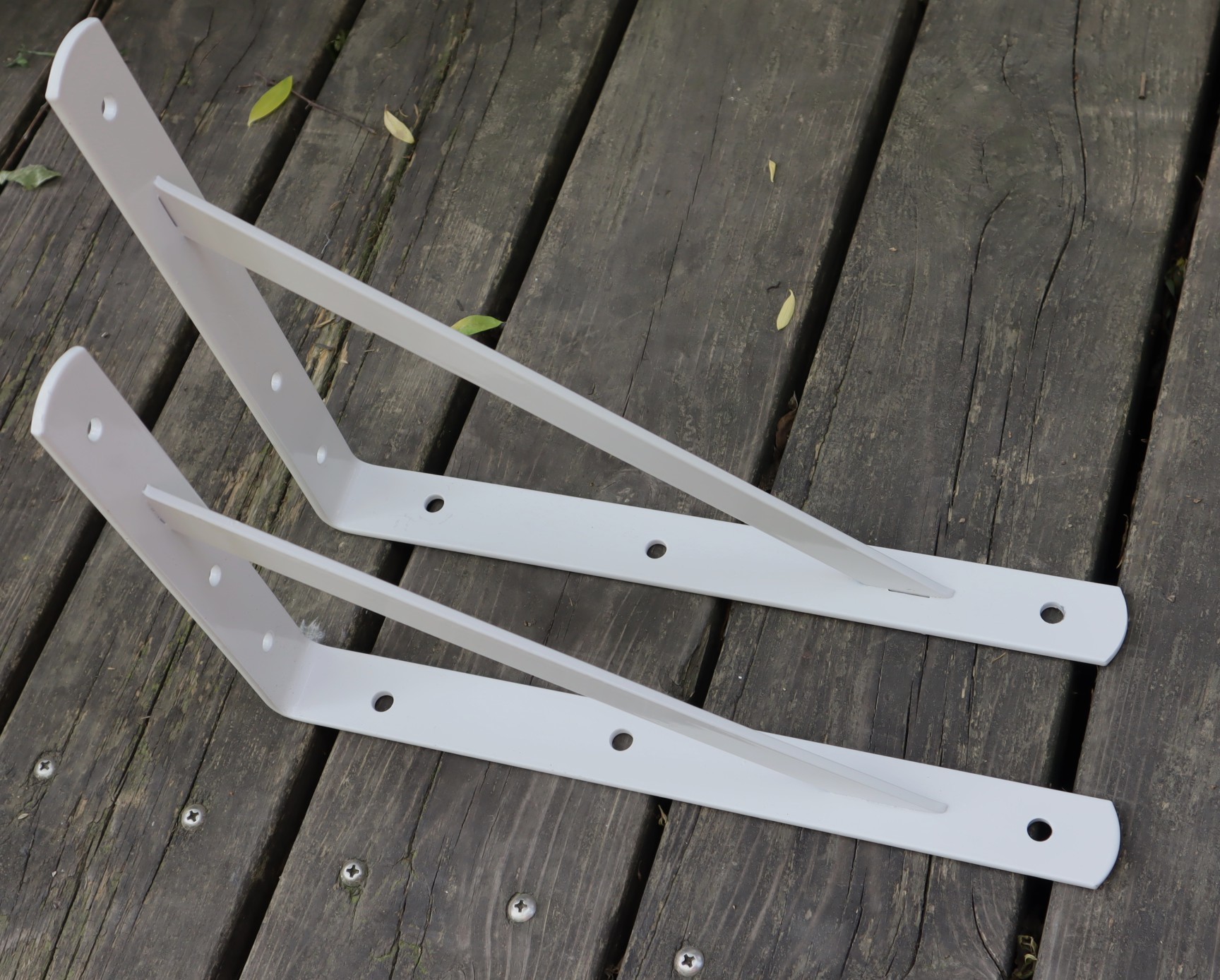High Precision Corner Shelf Bracket Metal Folding Cast Iron Brackets 30mm 4.0mm