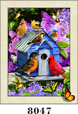 Landscape Painting 3D Lenticular Pringting 5D Pictures With Frame 30X40CM For Home Decoration