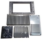 Anodized PVDF CNC Machining Parts Extruded Aluminum Heat Sink