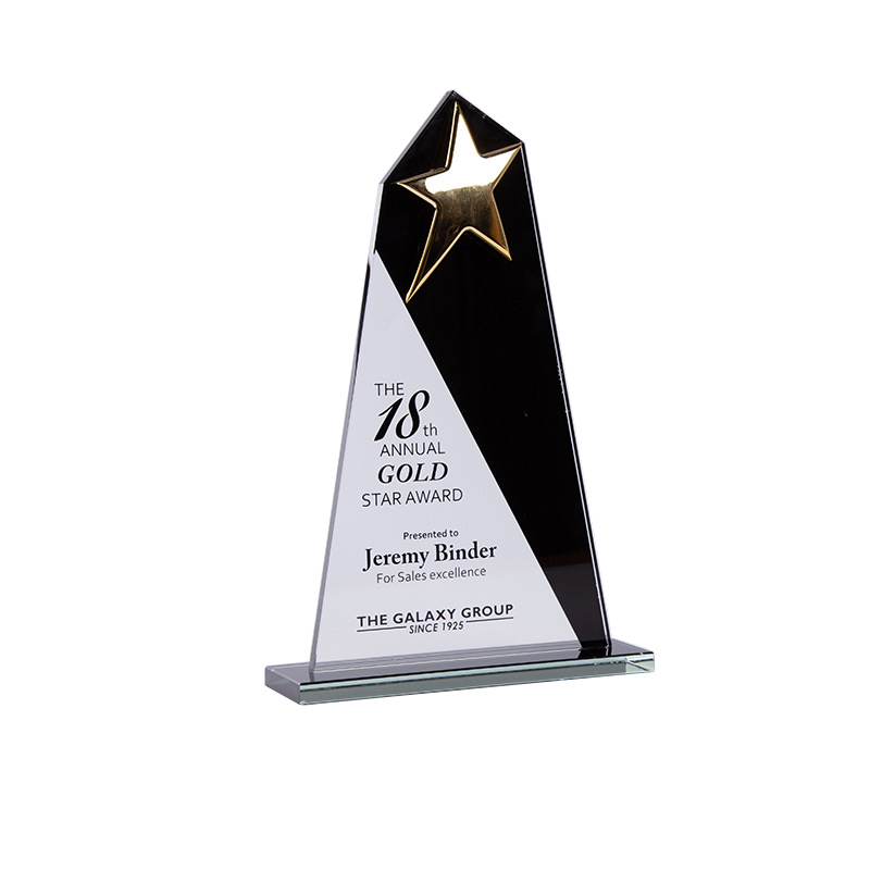 Graduation Aniversary Souvenir Acrylic Organic Glass Plate Trophy