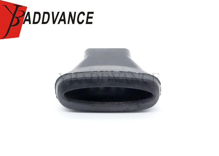 827572-1 7 Pin Automotive Electrical Tyco AMP Connector Rubber Boot For Wiring Harness