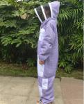 Three Layer Ventilated Beekeeping Outfits in Fashionable Purple Color for Extra