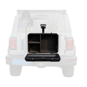 Quality Tailgate Outside Storage Box for Wrangler JL JK Tank 300 BJ40 Made of AL6063-T6 Material wholesale