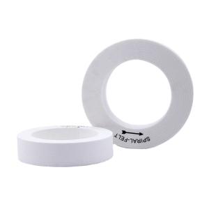 Quality BOKE Factory high quality glass polishing spiral felt wheel for beveling machine wholesale
