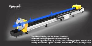Quality Industry CNC 1000w Metal Tube Fiber Laser Cutting Machine steel tube laser cutting machine aluminium laser cutting machine wholesale