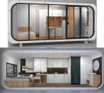 Popular 40ft Outdoor Modern Prefab House Villa Mobile Working Office Pod Apple