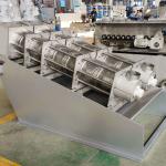 Metal Screw Rotary Press Dewatering Wastewater Sludge Thickening Equipment