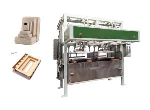 Quality 60kg / Hour Reciprocating Pulp Molding Machine To Produce Finery Industrial Packaging Product wholesale
