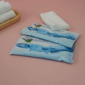 Quality Individual Packing Single Use Refreshing Hot And Cold Cleansing Cotton Wet Towel wholesale