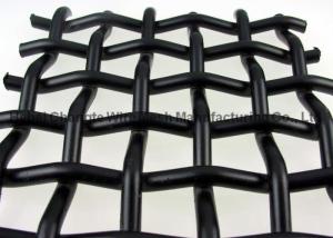 Quality 65Mn High Carbon Steel Red Sieving Vibrating Screen Mesh wholesale
