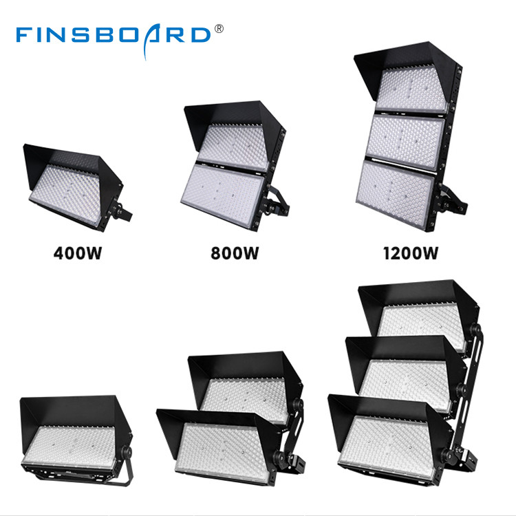 1200W IP66 LED Flood Light For Horse Arena Basketball Courts