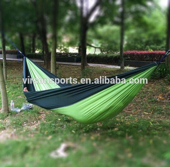 Virson Portable Parachute Travel Camping Hammock with Tree Straps