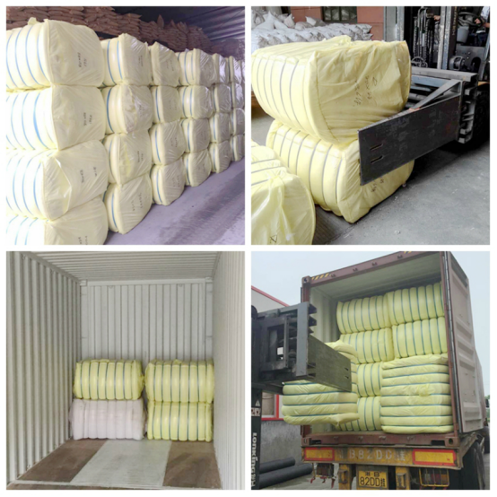 Recycled GRS Nylon 6 Fiber Raw White ISO9001 Environmentally Friendly