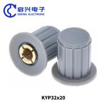 BONENS 4mm 6.35mm 6.4mm Potentiometer Knob Amplifier Knobs KYP25-18-6J KYP16-16