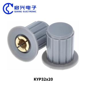 Quality BONENS 4mm 6.35mm 6.4mm Potentiometer Knob Amplifier Knobs KYP25-18-6J KYP16-16 KYP32-20-6 wholesale