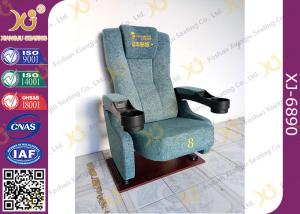 Quality Pushing Back Entertainment Movie Theater Seats / Home Cinema Seating wholesale