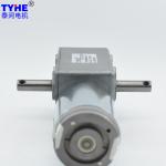 Miniature 300rpm 12V Gear Reduction Motor 150kg Cm Torque CE ROHS