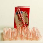 Food grade plastic U shape/flexible straw for milk box/ juice box 170mm drink