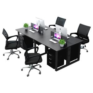 Quality Metal Legs Modern Multi-Person Desk Set for Customer Required Office Organization wholesale