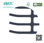 Betterall Fish Bone Tie Hanger Black Velvet Clothes Hangers Wholesale