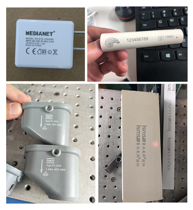 Online Conveyor Belt Industrial Laser Marking Equipment Stable Output Power