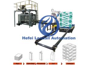 Quality Animal Feed Automatic Palletizer Machine , Automatic Palletizing System wholesale