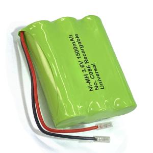 Quality ODM Ni Mh Aa1500mah 3.6 V HR6 Nickel Metal Hydride Battery Pack wholesale