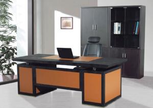 Quality modern home office leather table furniture/home office leather desk furniture wholesale