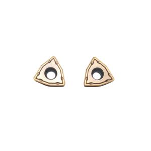 Quality Triangle WCMX080412-FN Hard Turning Inserts CVD Or PVD Coating wholesale