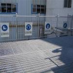 8mm Hot Dipped 30mm Bar Pitch Galvanized Metal Grating