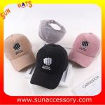 QF17006 Sun Accessory customized fashion base ball caps for girls ,caps in stock